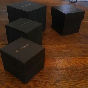 Bulgari, David Yurman, Michael Kors jewelry boxs